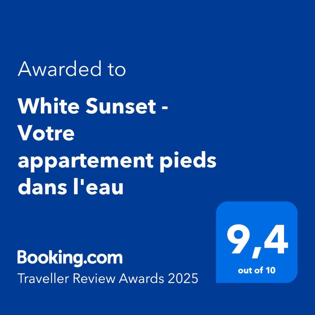 Trois Bassins White Sunset - Votre Appartement Pieds Dans L'Eau מראה חיצוני תמונה
